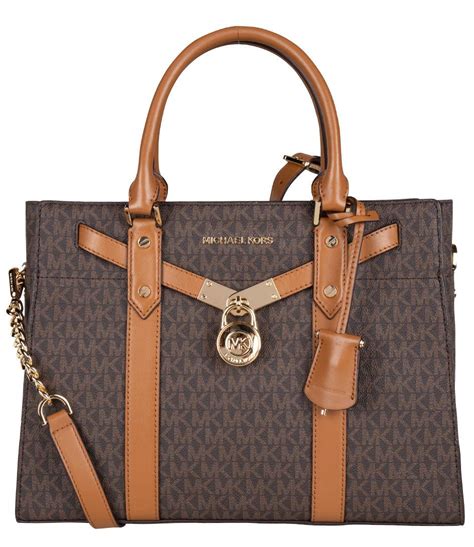 michael kors quinn large satchel brown|Michael Kors brown satchels.